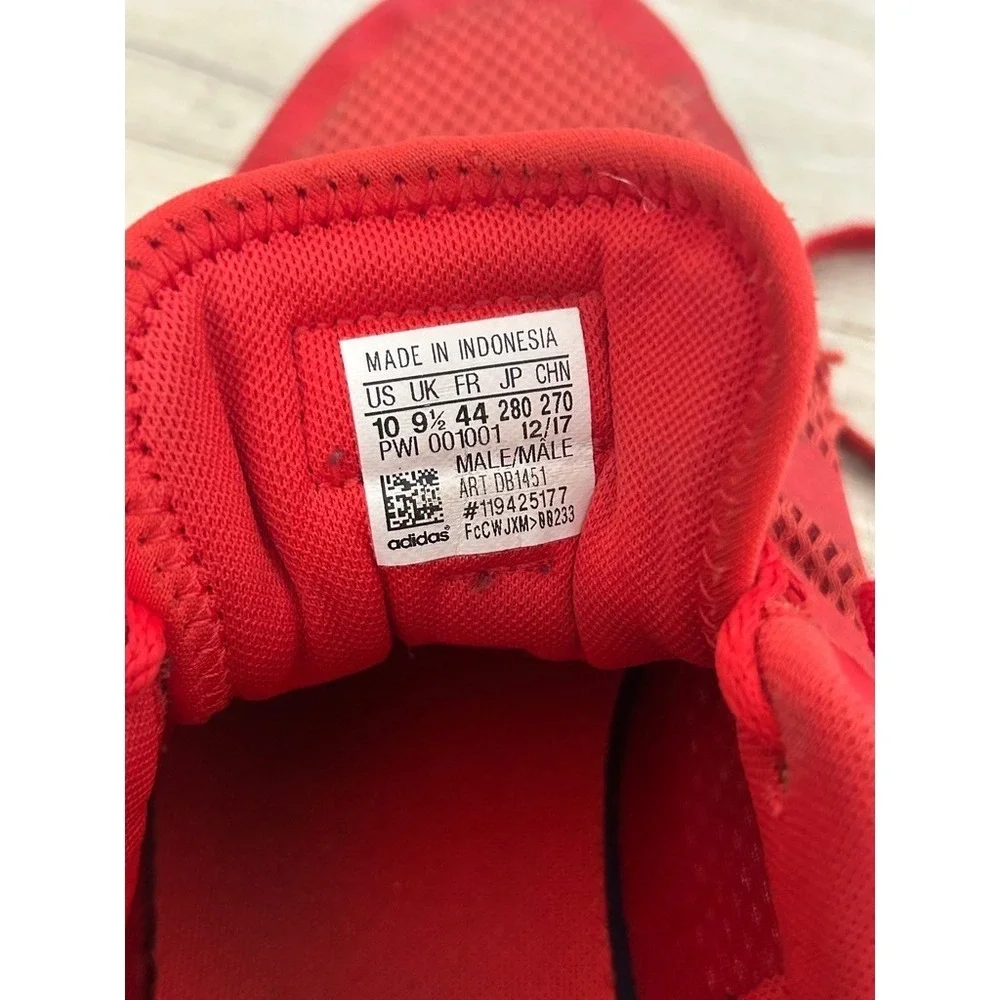 Adidas Cloudfoam Lite‎ Racer Red Mesh Running Shoes Mens 10 DB1451
